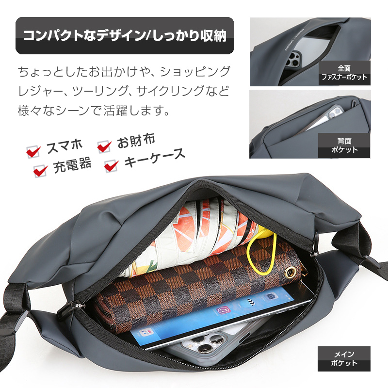 ボディバッグ ウエストポーチ ヒップバッグ メンズ レディース