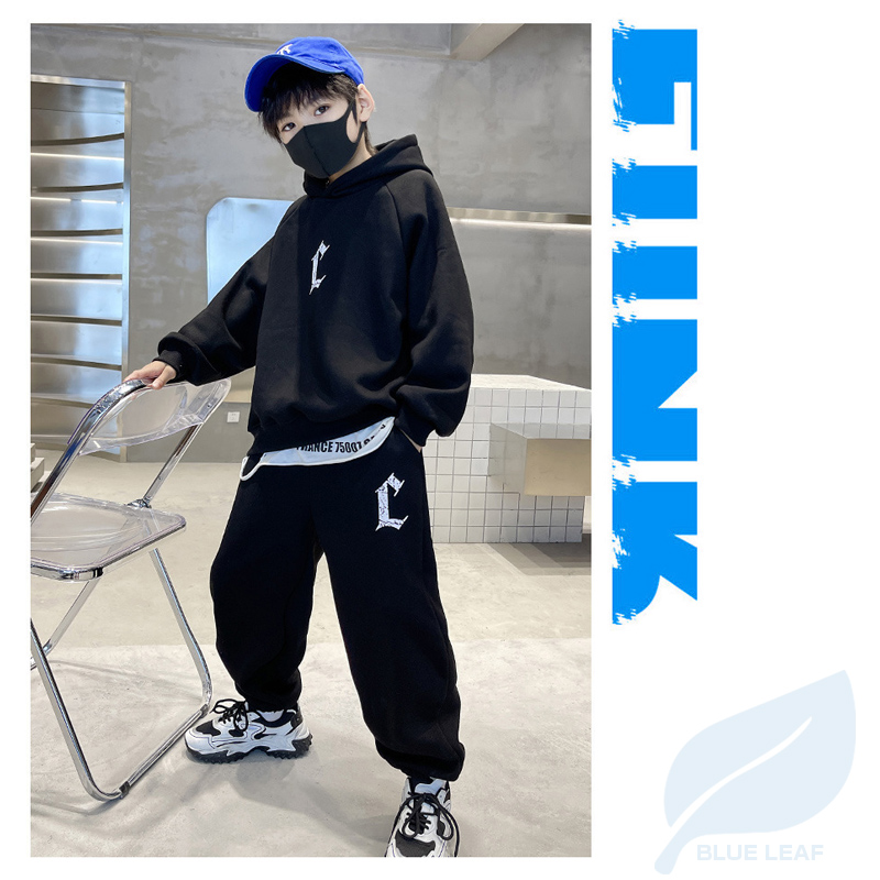 キッズサイズジャージ 子供用スウェットパーカーセットアップ 上下