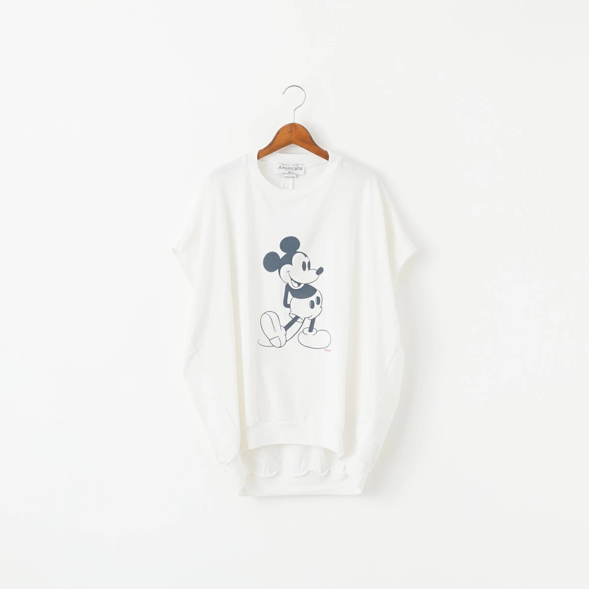 AMERICANA（アメリカーナ） ミッキー ノースリーブ Tシャツ メール便OK
