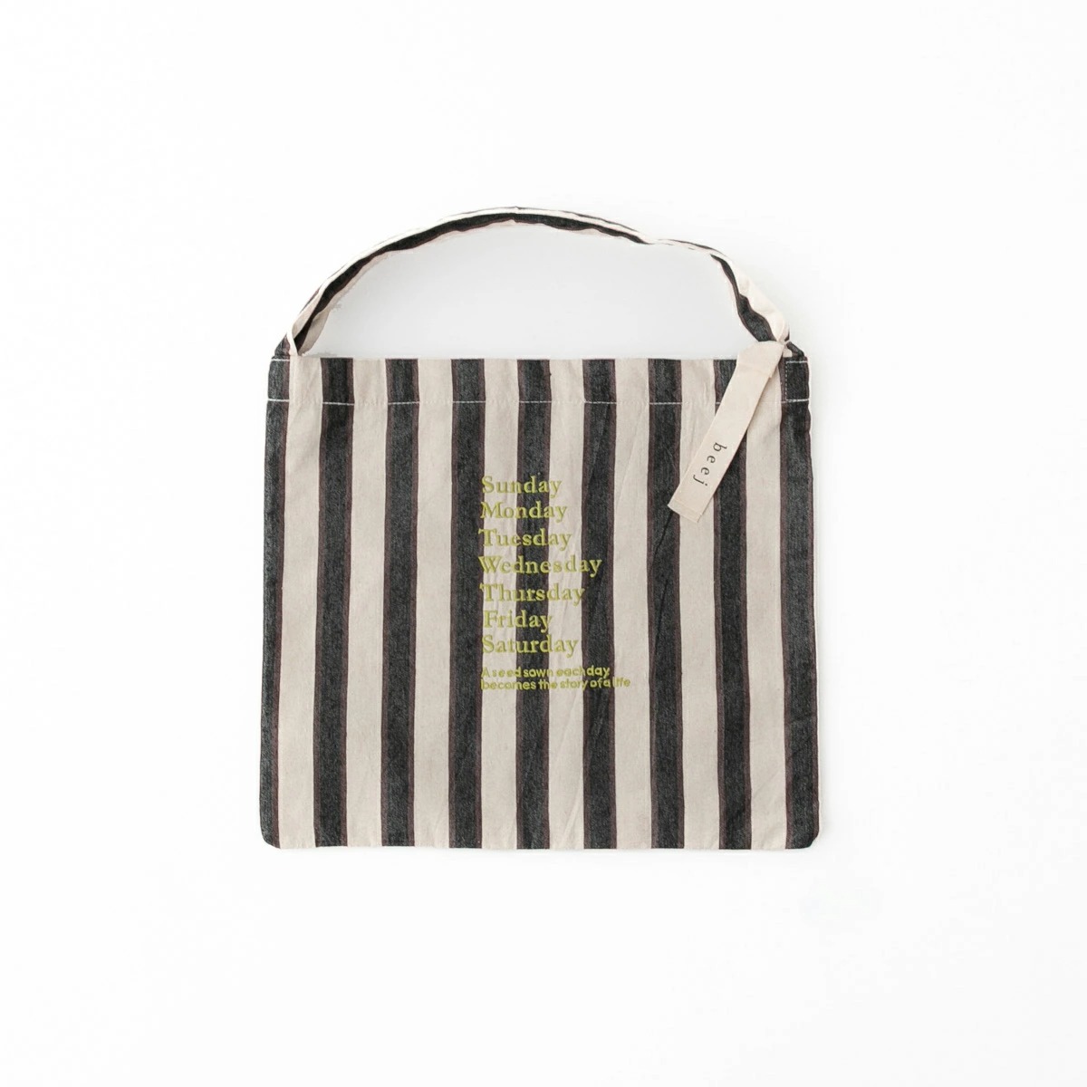 ビージ Stripe fabric OS bag ストライプ ファブリック ワンショルダー 