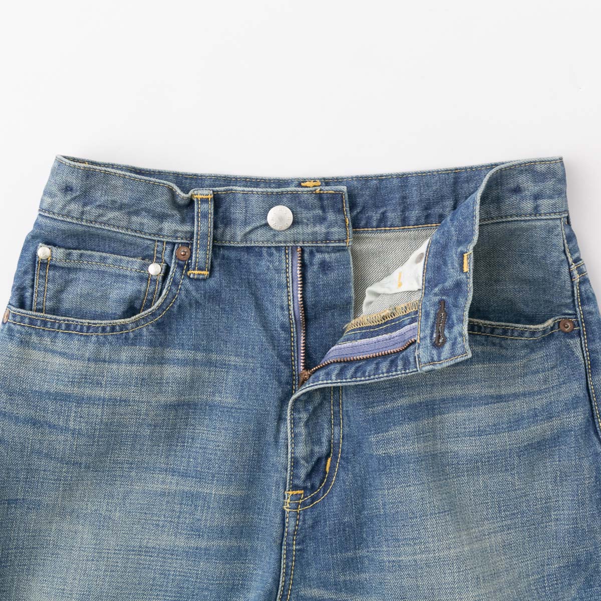 caqu（サキュウ） デニム パンツ ジーンズ ジーパン アンクル ボーイズ