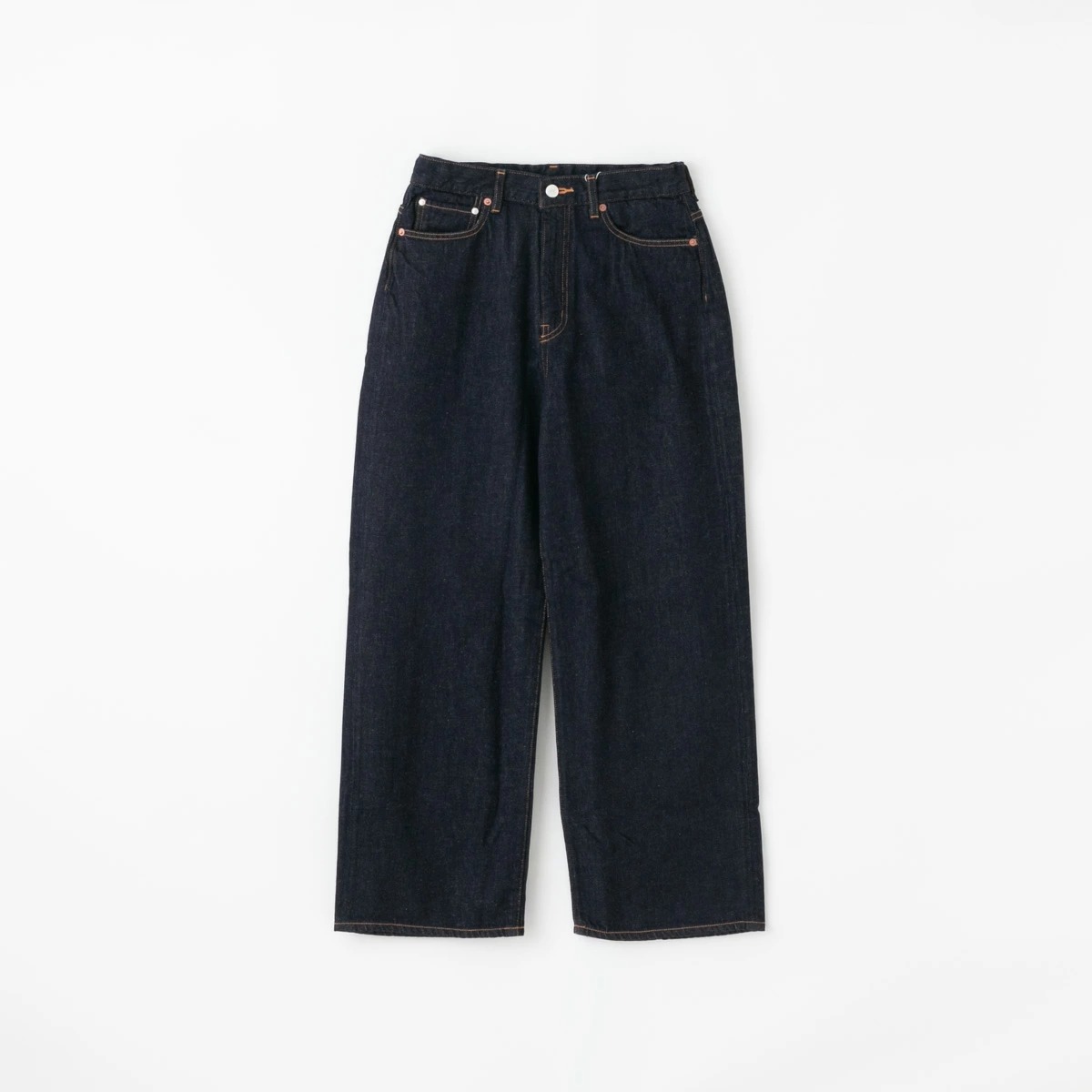 caqu（サキュウ） リネン サギング ワイド パンツ linen sagging wide