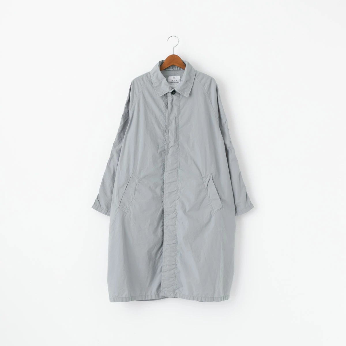 HARROW TOWN STORES エイチティーエス COTTON POPLIN OVERDYE