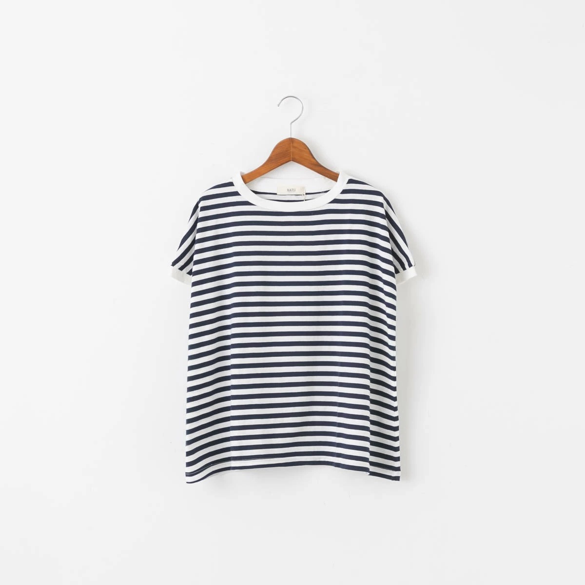 NARU（ナル） クラシック 天竺 ミナミ ボーダー 半袖 Tシャツ メール便