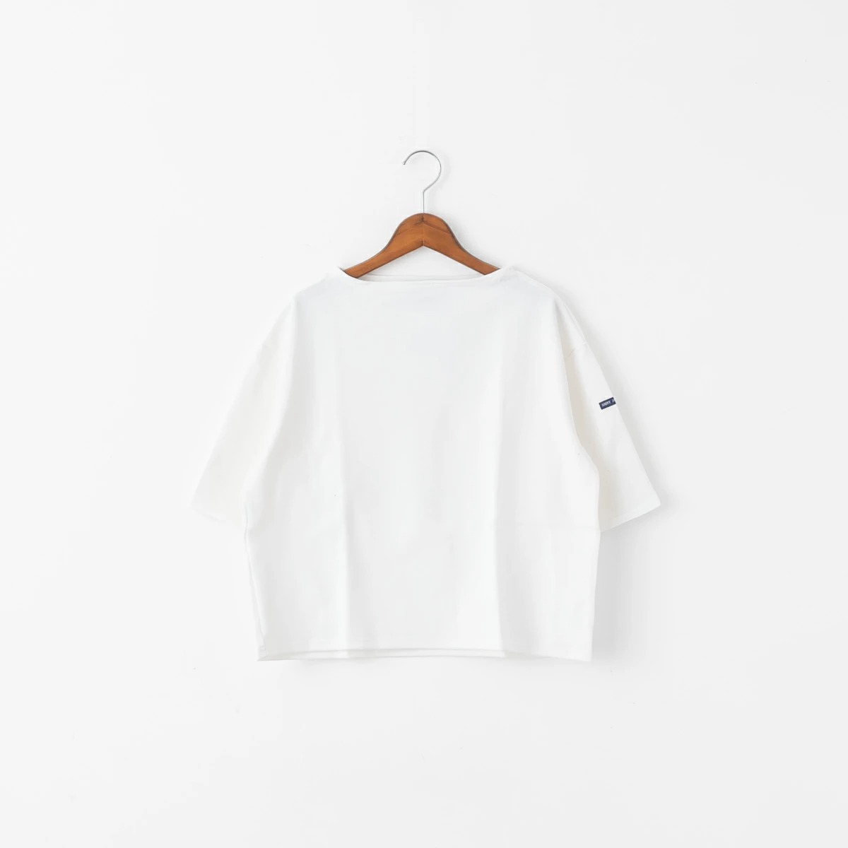 セントジェームス ボートネック半袖カットソー 白 XXS フランス製 SAINT JAMES - セントジェームス ボートネック半袖カットソー 白 XXS