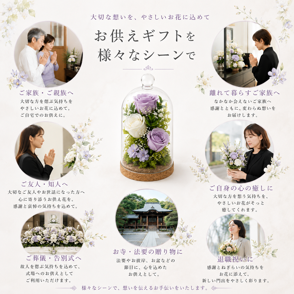 お供えご用途