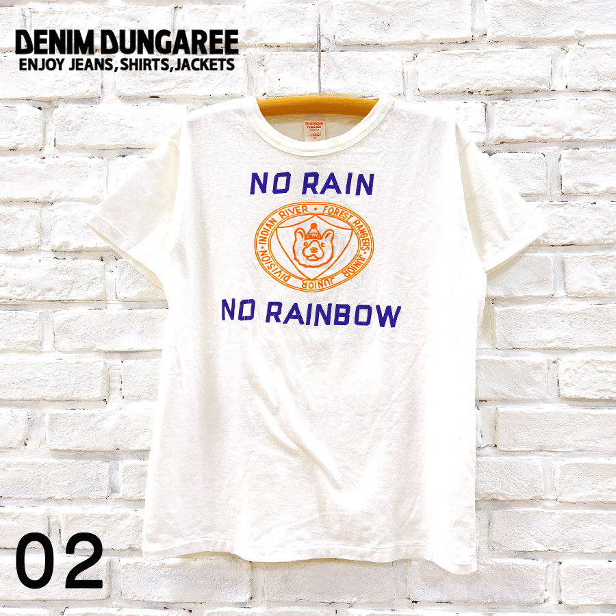 【★50%OFF】SALE セール DENIM DUNGAREE デニムダンガリー ビンテージ テンジク 1921 TEE 742423 ブランド レディース Tシャツ 半袖 半袖Tシャツ