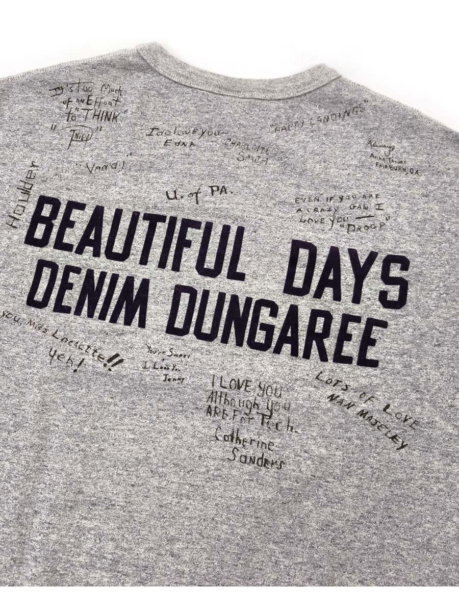 DENIMDUNGAREE デニムダンガリー落書きスウェット02