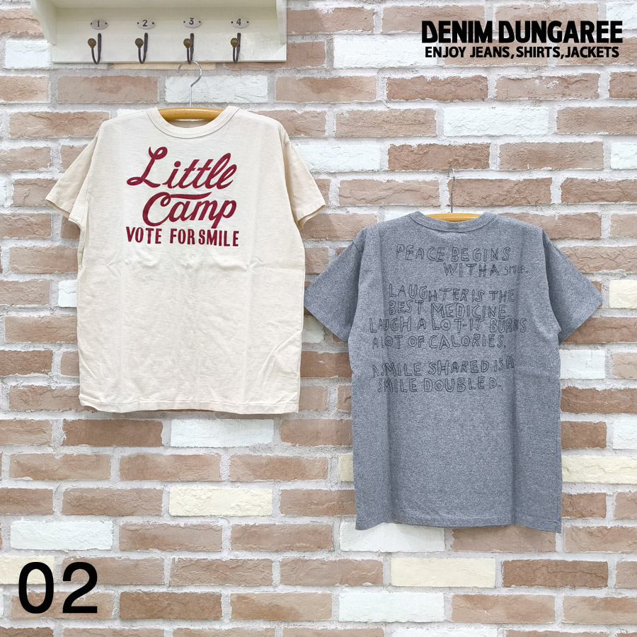 DENIM DUNGAREE（デニムアンドダンガリー） デニムダンガリー Tシャツ