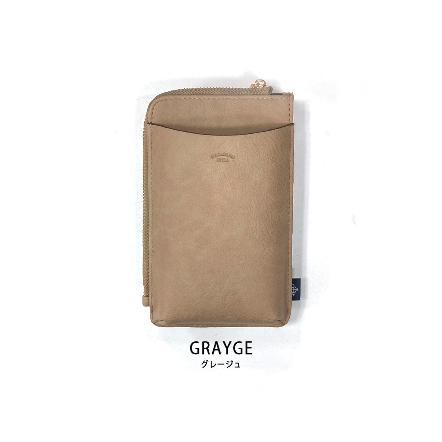 MACARONIC STYLE（マカロニックスタイル） スマホショルダー 財布