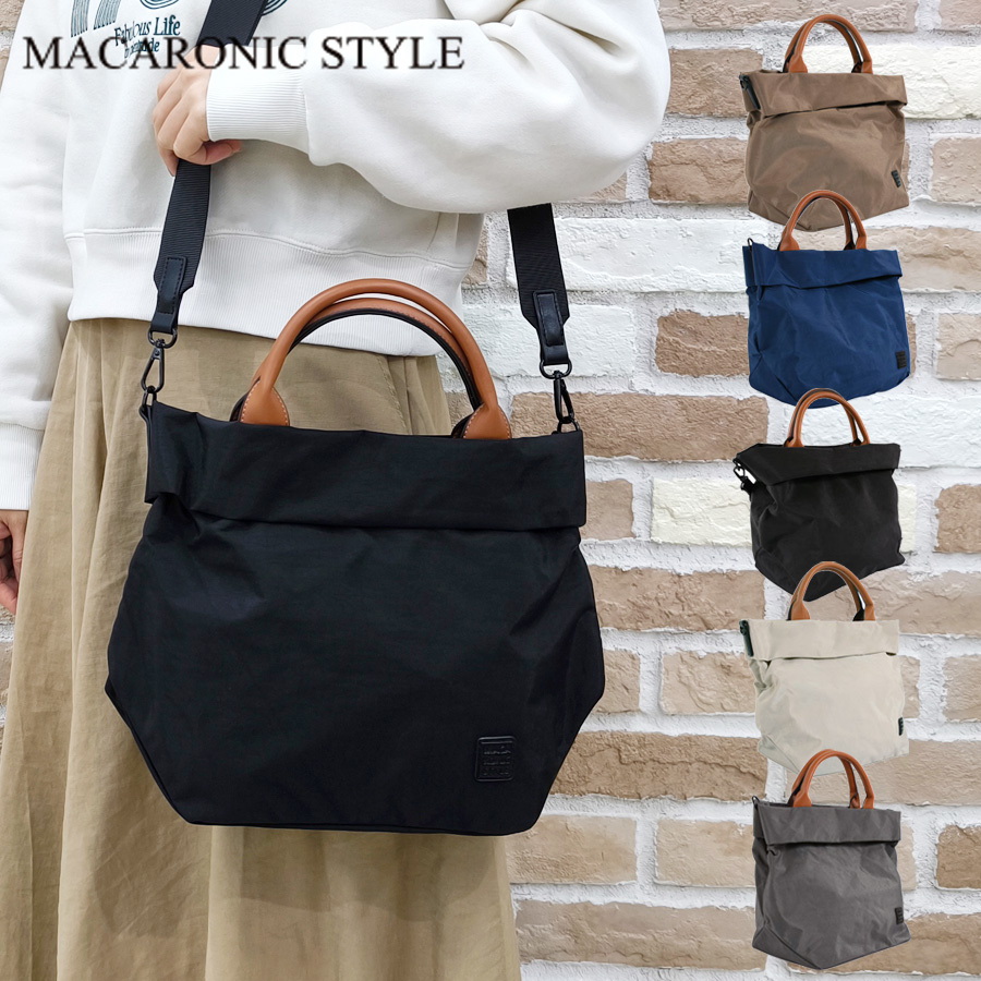 MACARONIC STYLE（マカロニックスタイル） ナイロン 2way ショルダー