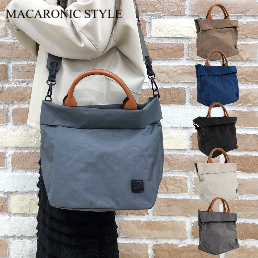 MACARONIC STYLE（マカロニックスタイル） ナイロン 2way ショルダー