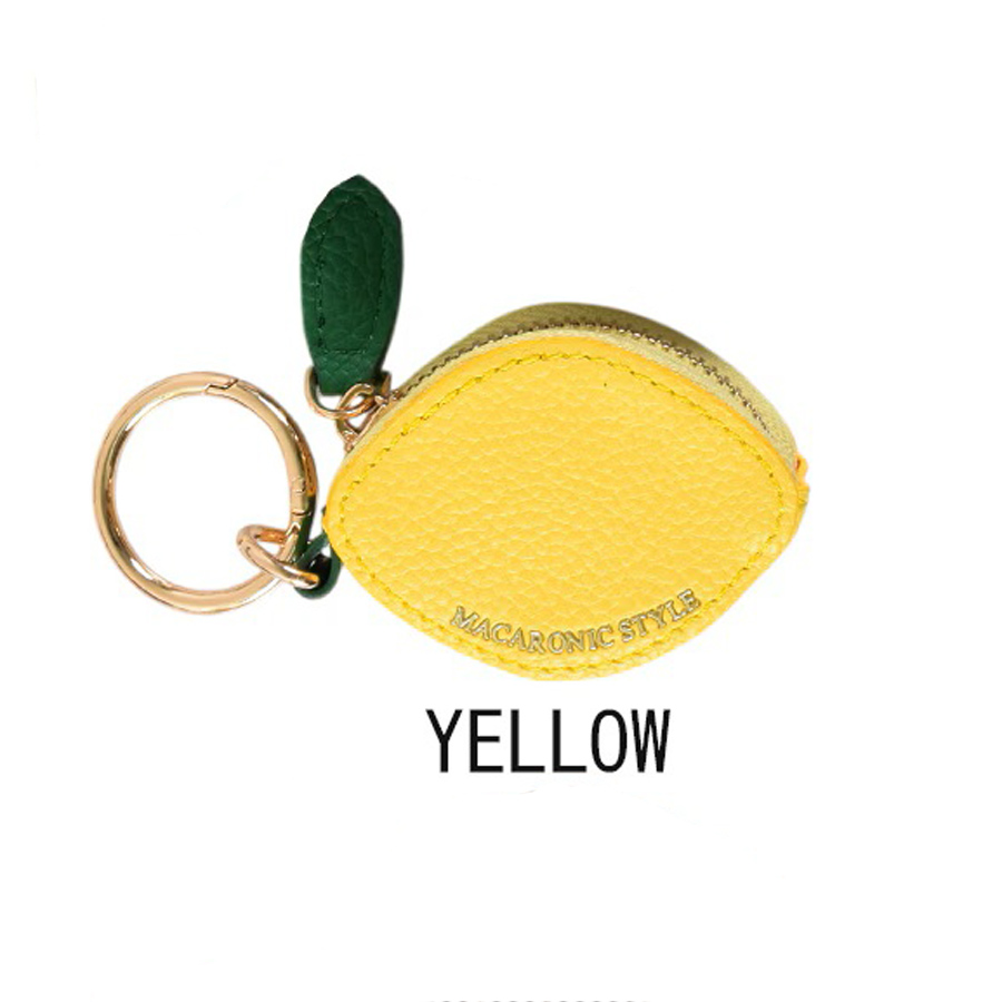 マカロニックスタイル バッグチャーム ポーチ ブランド コインケース レディース フルーツ ミニ 小物入れ 小銭入れ チャーム バッグ 合皮 小さめ  女性 かわいい