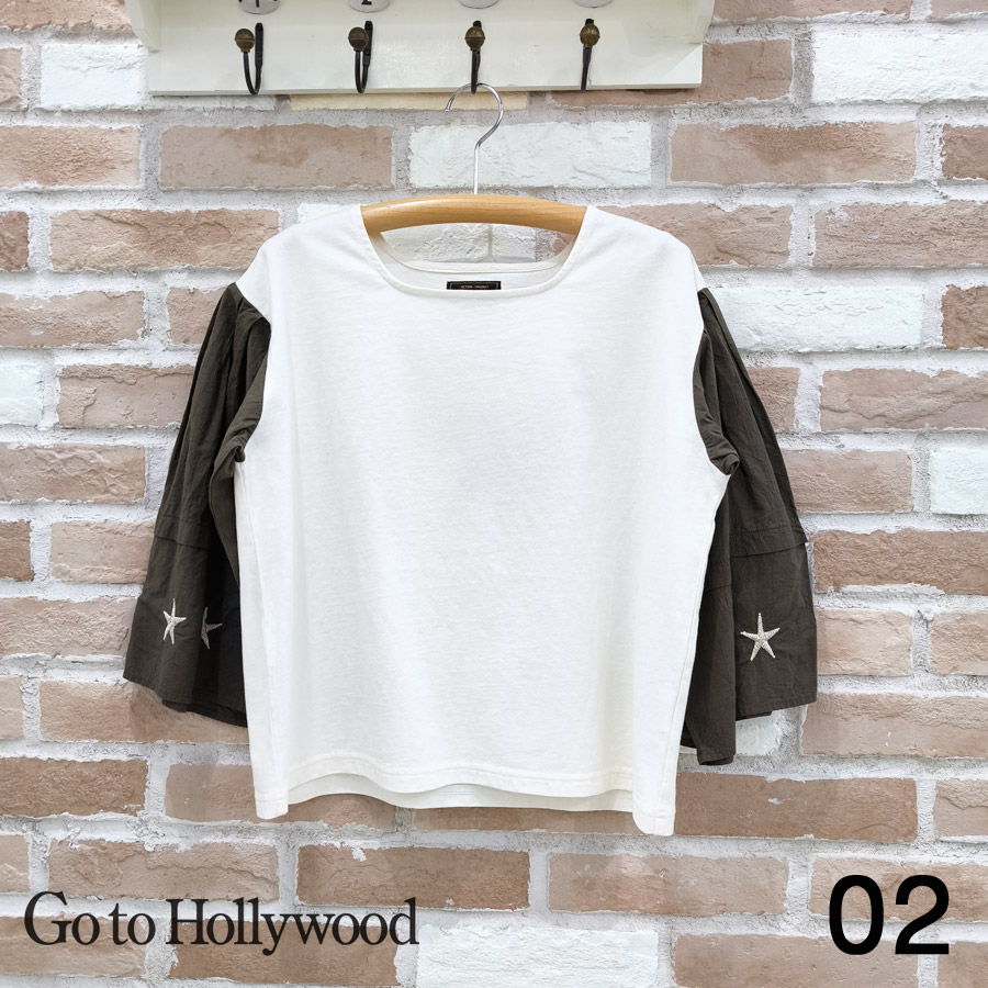 GO TO HOLLYWOOD（ゴートゥーハリウッド） Tシャツ 服 天竺 スクエア 