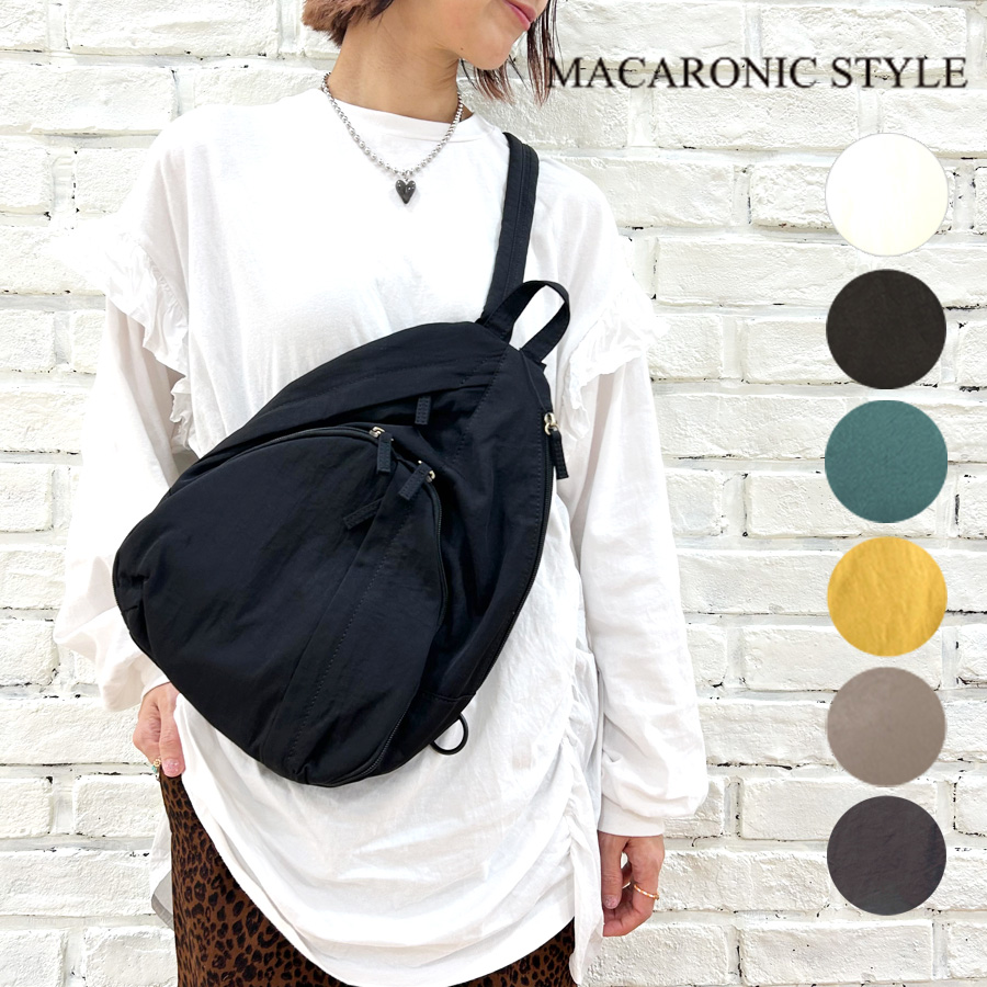 macaronic トップ style リュック