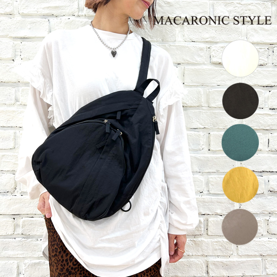 MACARONIC STYLE（マカロニックスタイル） ボディバッグ レディース