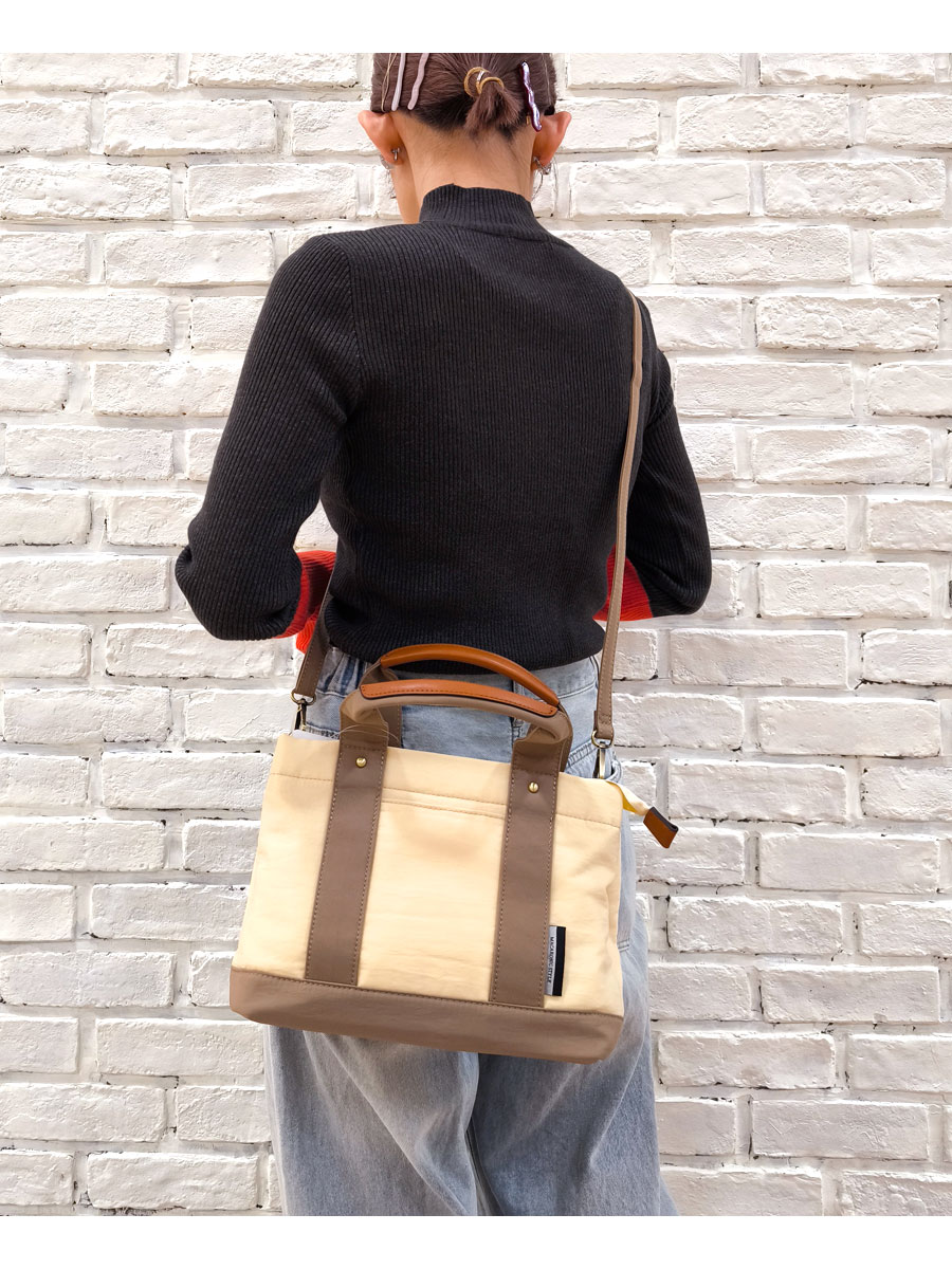 MACARONIC STYLE（マカロニックスタイル） ナイロンバッグ 2way トート