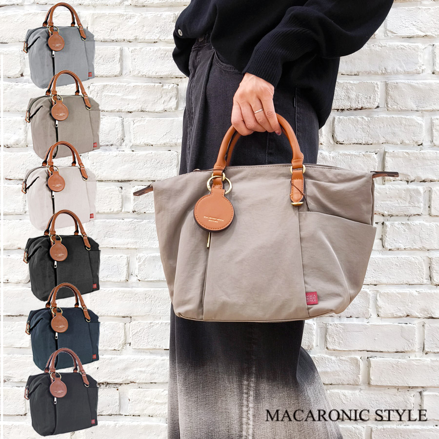 MACARONIC STYLE（マカロニックスタイル） 2way ナイロン バッグ