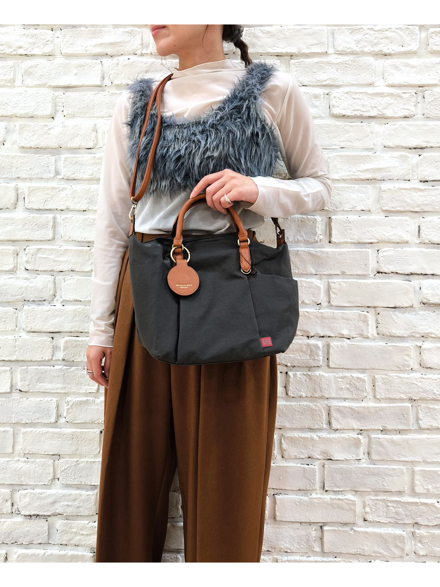 MACARONIC STYLE（マカロニックスタイル） 2way ナイロン バッグ