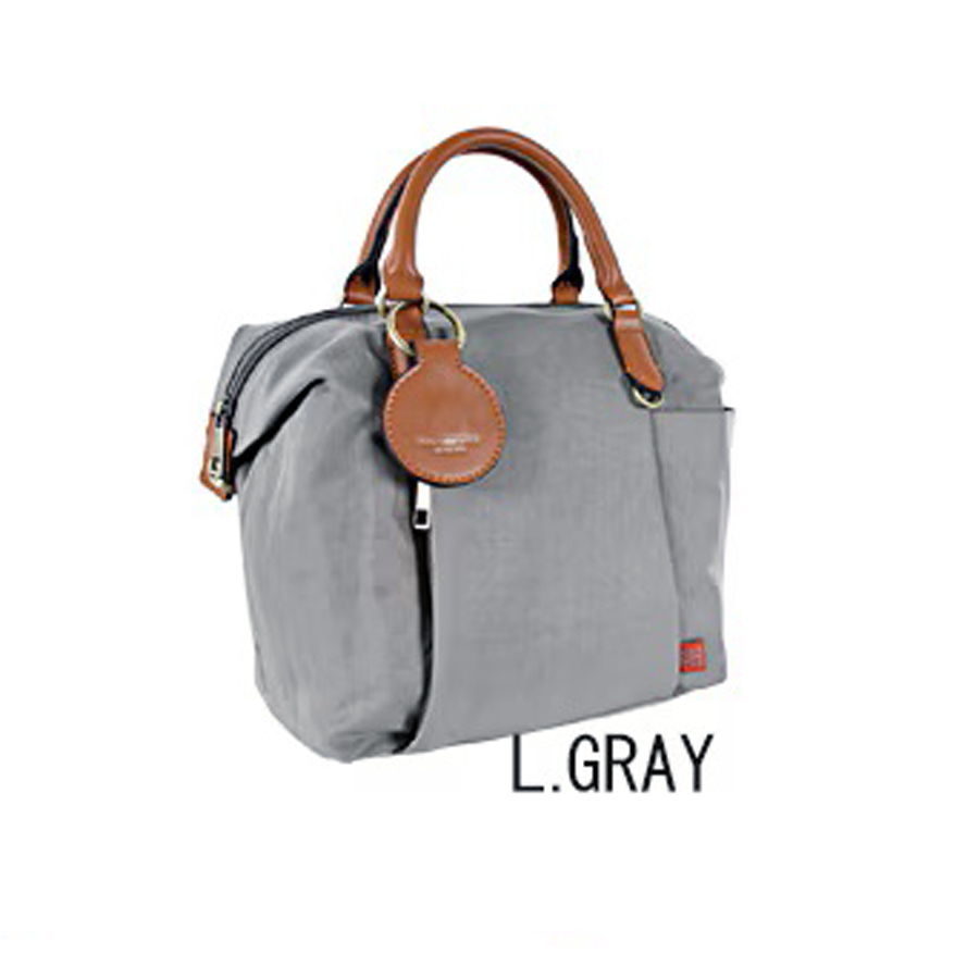 グレー ナイロン トートバッグ MACARONIC STYLE（マカロニックスタイル） 2way ナイロン バッグ