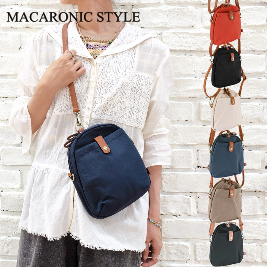 MACARONIC STYLE（マカロニックスタイル） ボディバッグ レディース