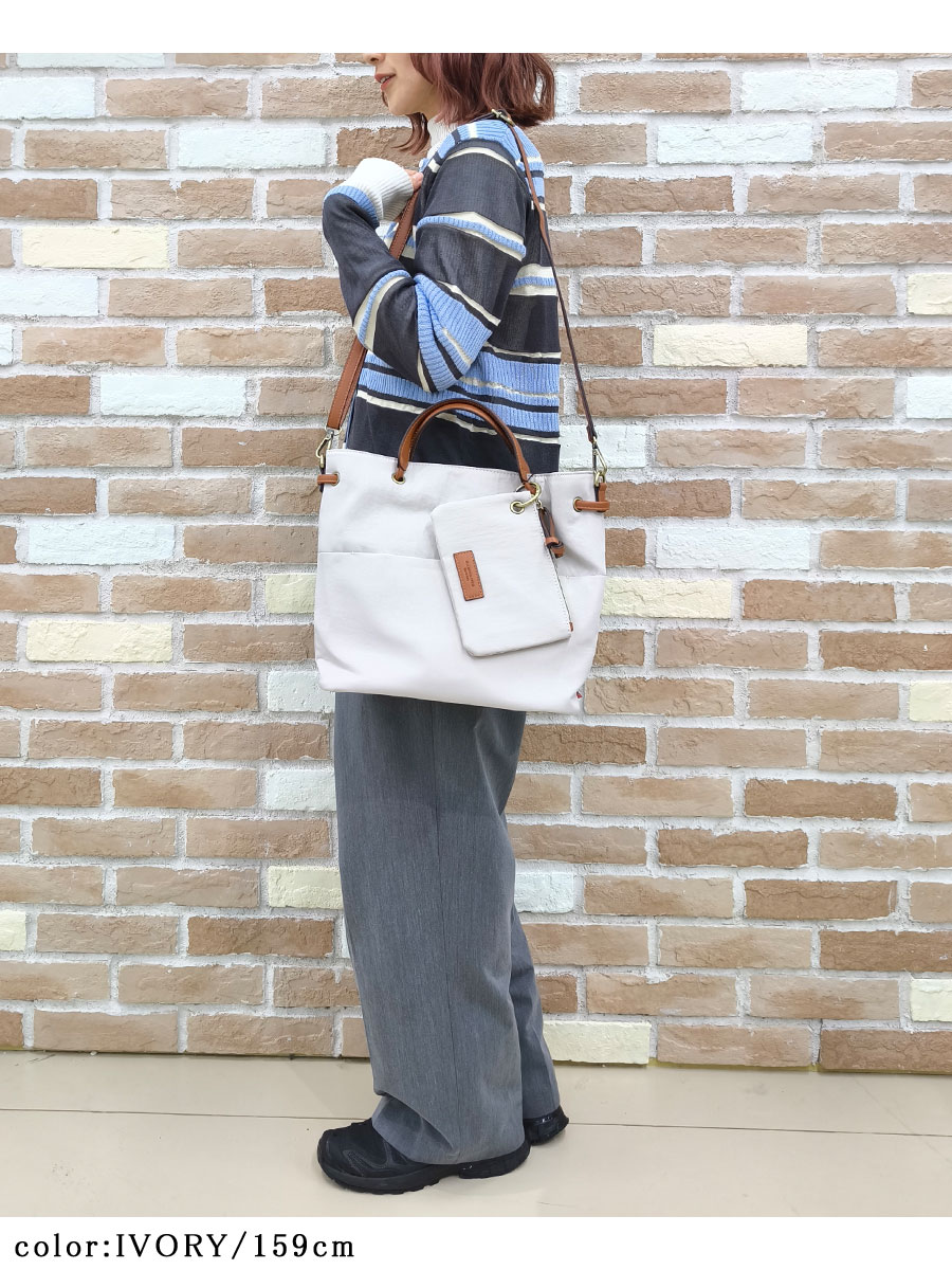 MACARONIC STYLE（マカロニックスタイル） 2way ナイロン バッグ 斜め