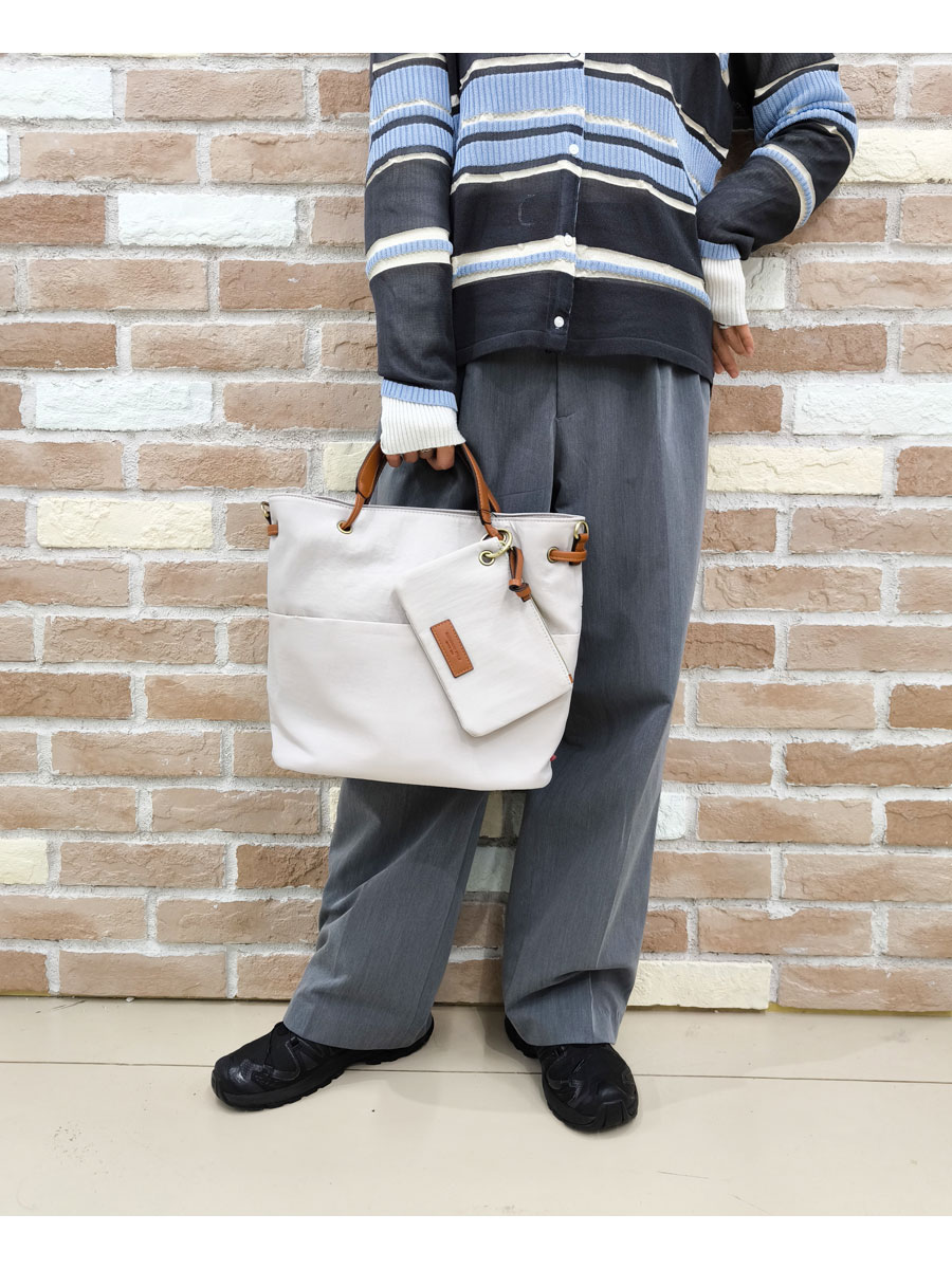 未使用バック MACARONIC STYLE（マカロニックスタイル） 2way ナイロン バッグ 斜め