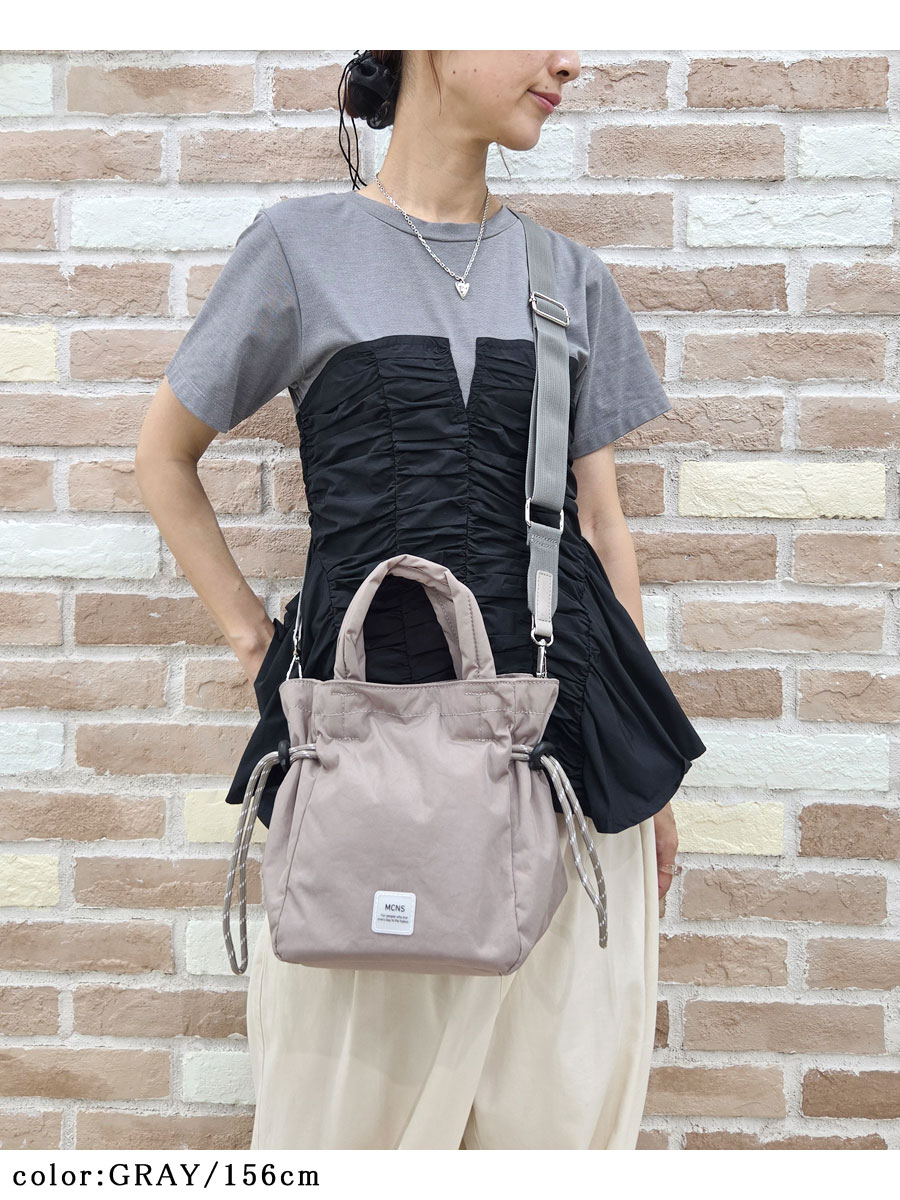 マカロニックスタイル 2way ショルダーバッ...の詳細画像2