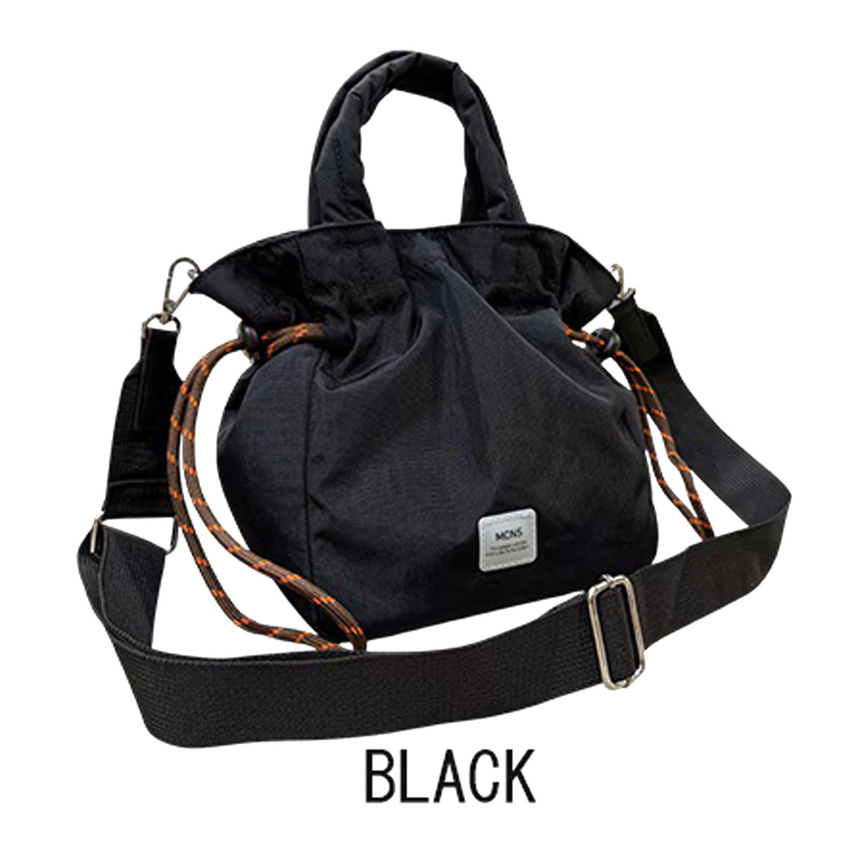 昭和 レトロ ラウドネス 袋 巾着 カバン バッグ MACARONIC STYLE（マカロニックスタイル） 2way ショルダーバッグ