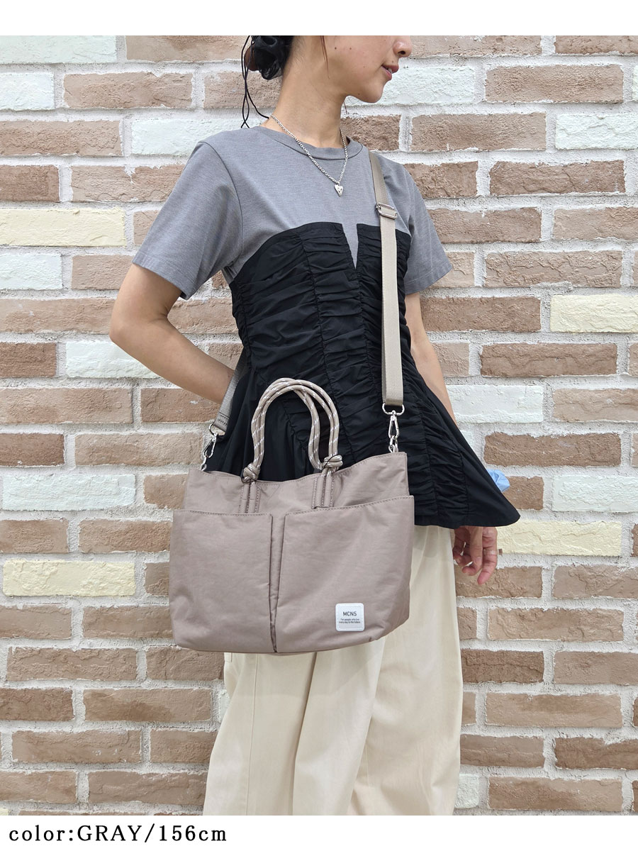 MACARONIC STYLE（マカロニックスタイル） レディース 2way ナイロン