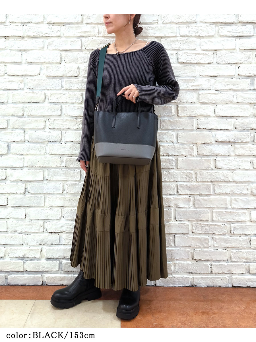 MACARONIC STYLE（マカロニックスタイル） 2way バイカラー トート