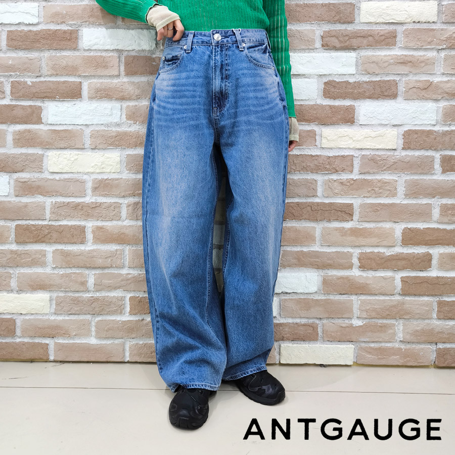 ANTGAUGE（アントゲージ） デニム バギー カーブ 5P ジーンズ C2402