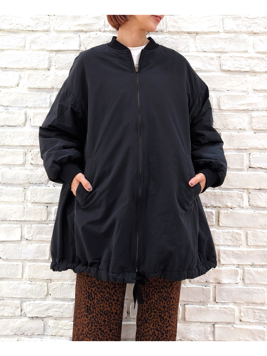 24AW prit コットンナイロン ウェザーピーチ 起毛 ZIPブルゾン prit