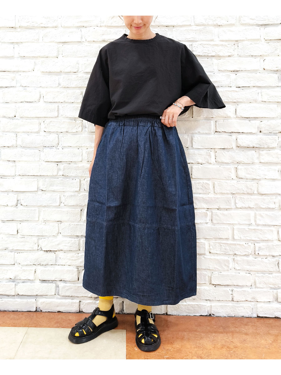 prit（プリット） 【☆20%OFF】SALE セール 服 スカート 6oz デニム