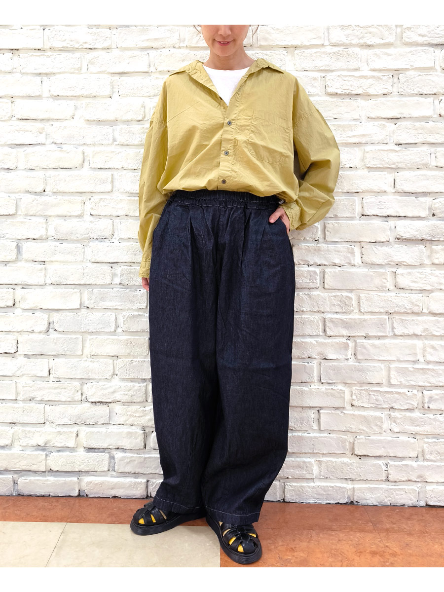 ☆美品☆プリット prit パンツ　黒 楽天市場】[30%OFF] プリット prit リネンレーヨンストレッチ