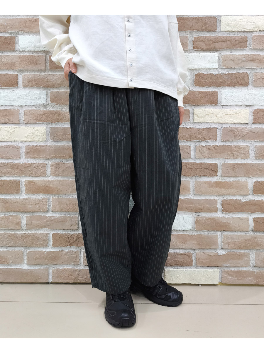 prit（プリット） パンツ 服 コットン リネン ウェザー 近江晒 加工