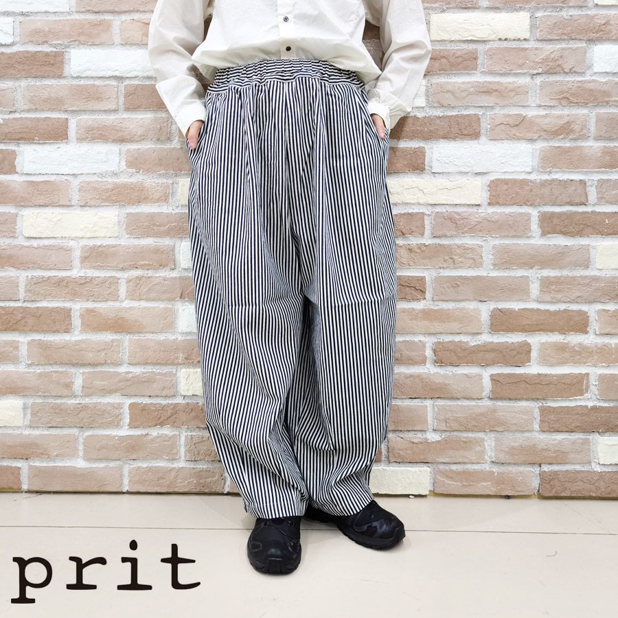 prit（プリット） 【☆20%OFF】SALE セール パンツ 服 8oz ヒッコリー