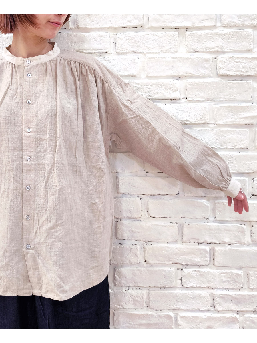 prit 【☆20%OFF】SALE セール プリット 服 綿麻 シャドー