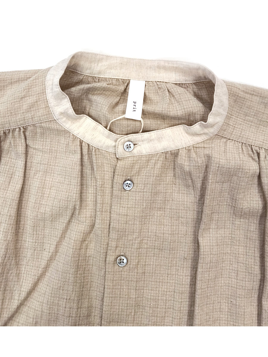 prit 【☆20%OFF】SALE セール プリット 服 綿麻 シャドー