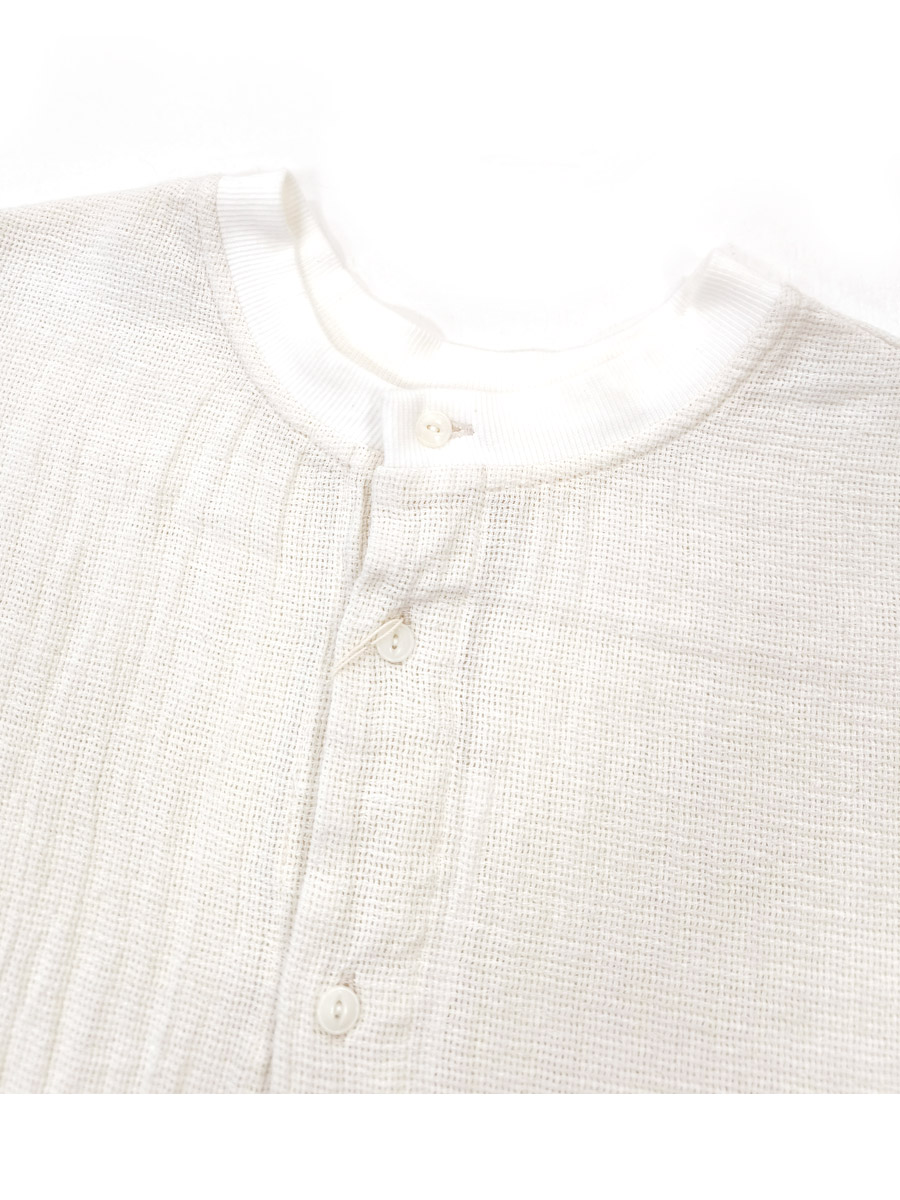 【★20%OFF】SALE セール prit プリット 服 リネンコットン 交織 パナマクロス 7分袖 クルーネック 2way カーディガン P82505 レディース トップス 春 夏 prit 【☆20%OFF】SALE セール プリット 服 リネンコットン 交織