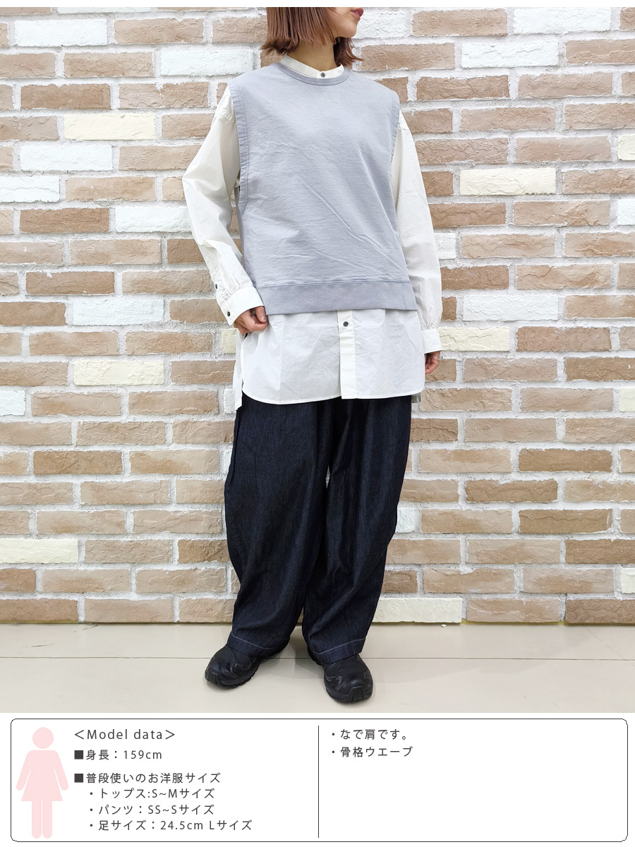 prit（プリット） 【☆20%OFF】SALE セール 服 ベスト 40/1 DEPEND 