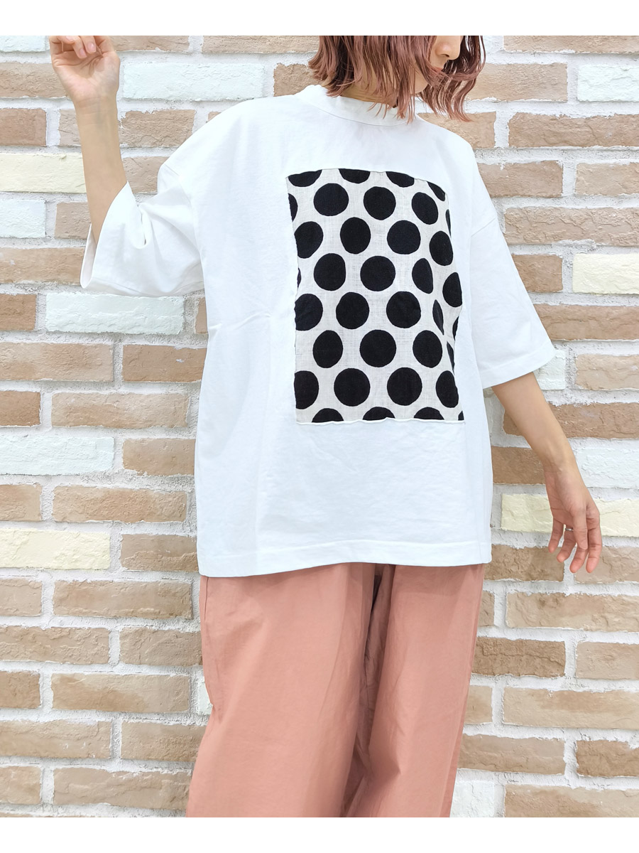 prit（プリット） Tシャツ 服 17/1 空紡 天竺 × 10/1 ムラ糸 プリント