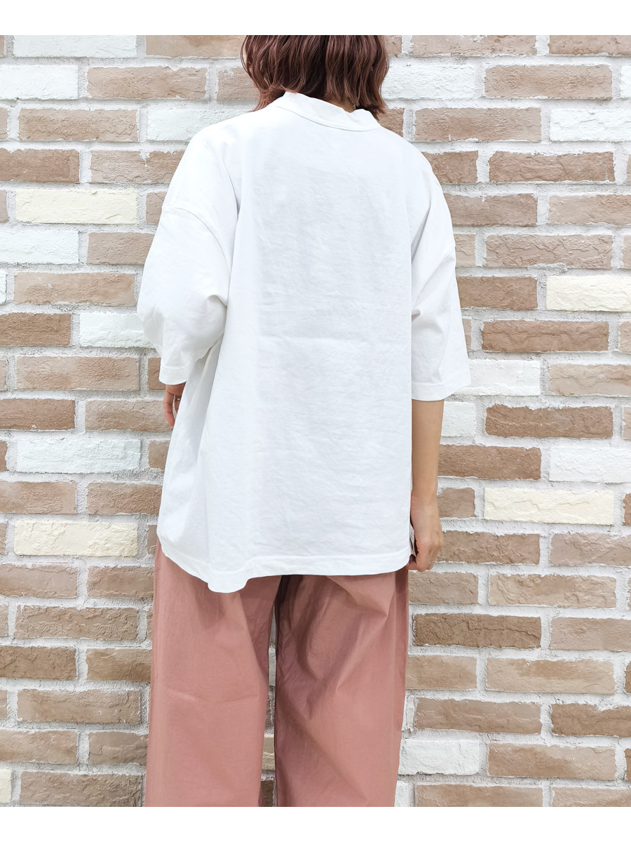 prit（プリット） Tシャツ 服 17/1 空紡 天竺 × 10/1 ムラ糸 プリント