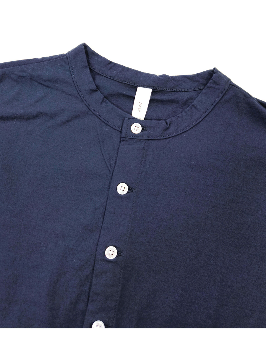 【★20%OFF】SALE セール prit プリット 服 40/1 SZ 強撚 度詰 天竺 クルーネック カーディガン P92530 ブランド レディース トップス プルオーバー 5分 5分袖 prit 【☆20%OFF】SALE セール プリット 服 40/1 SZ 強撚 度詰