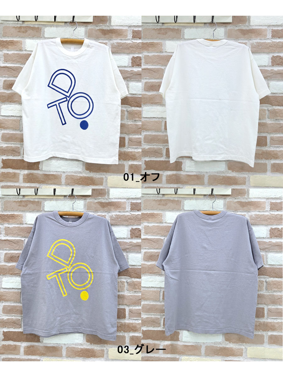 prit（プリット） Tシャツ 服 18/1 空紡 度詰 天竺 DOT. プリントT