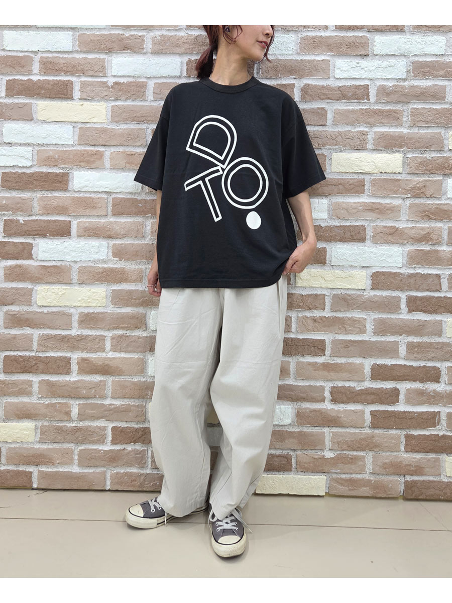 prit（プリット） Tシャツ 服 18/1 空紡 度詰 天竺 DOT. プリントT