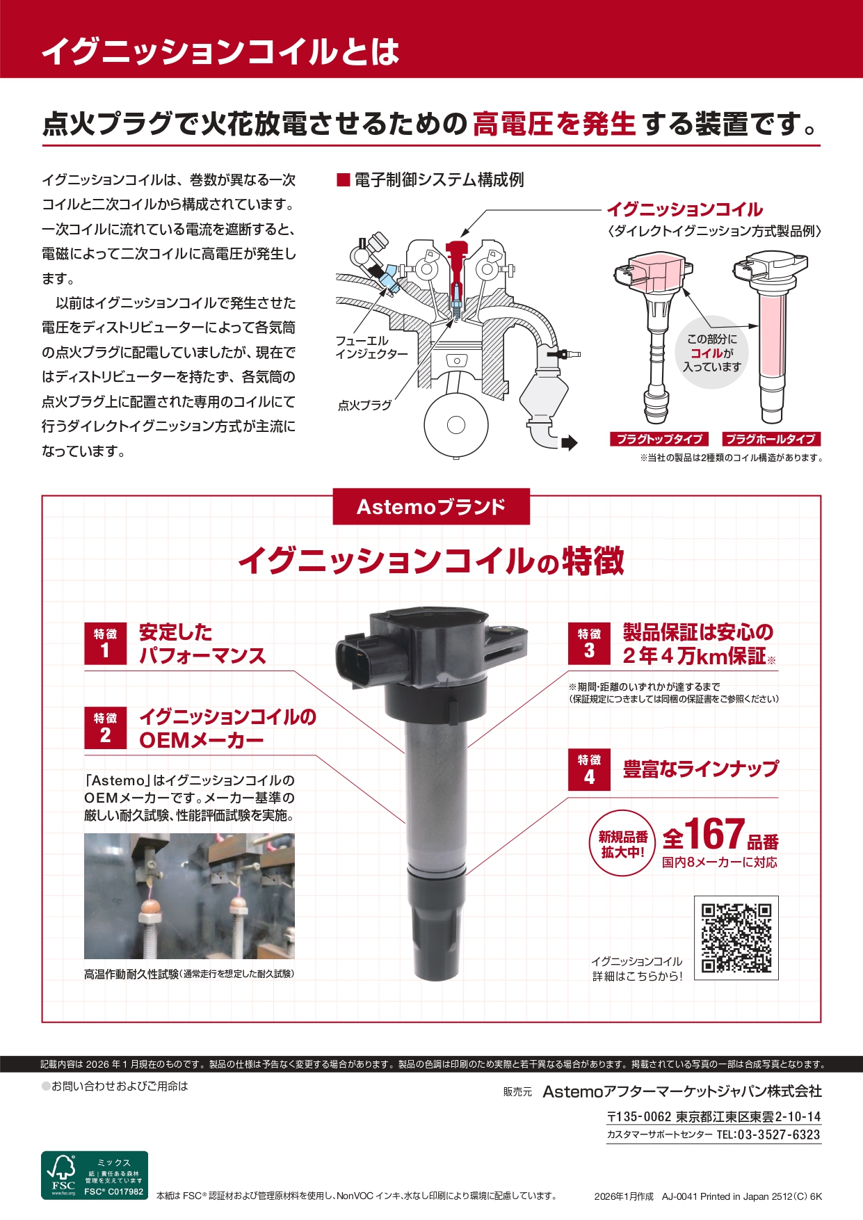 日立オートパーツ＆サービス 4本セット ASTEMO トヨタ 86 ZN6