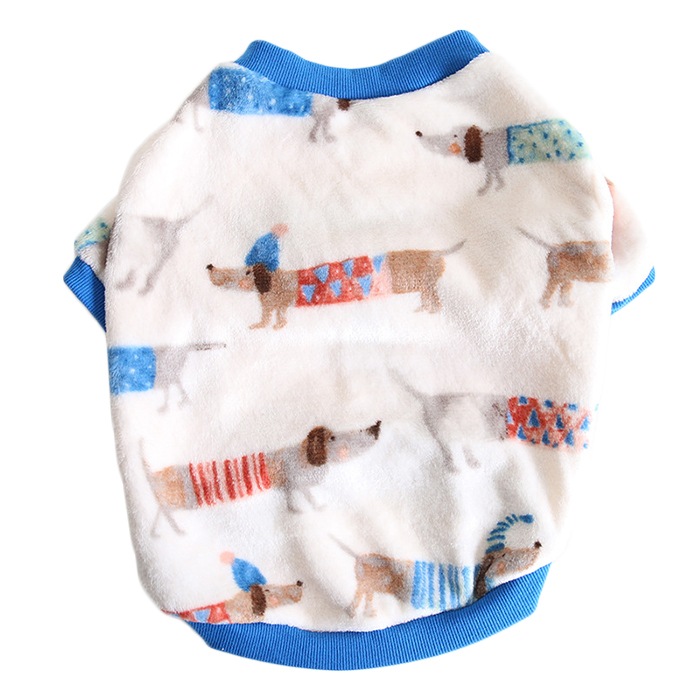 フレンチブルドッグ 冬服 もこもこ トレーナ 牛柄 牛 パジャマ