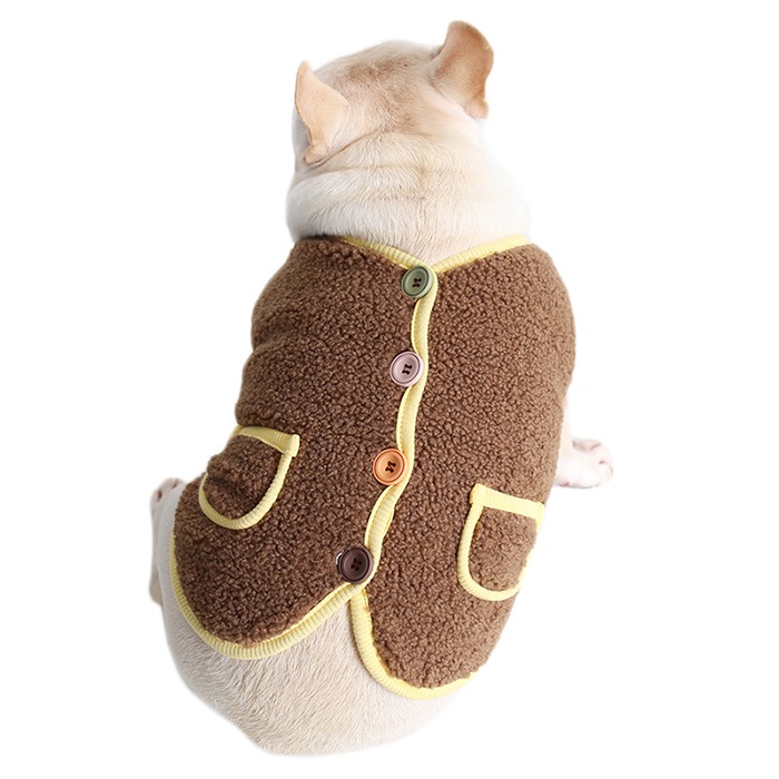 犬 秋冬 服 フレンチブルドッグ ジャケット ボア おしゃれ 暖かい