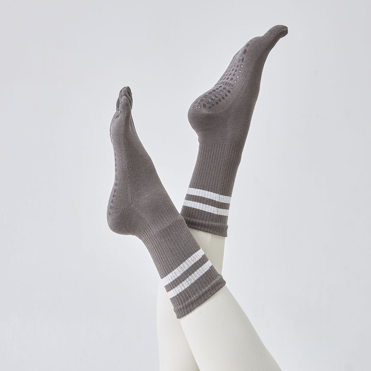 ヨガソックス ピラティスソックス 5本指 五本指 ヨガ靴下 滑り止め スポーツ すべり止め 靴下 レディース 綿 |  | 02